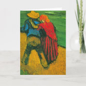 Carte Deux amoureux par Vincent van Gogh (Devant)