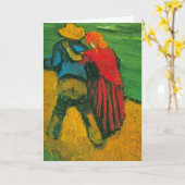 Carte Deux amoureux par Vincent van Gogh (Fleur jaune)