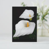 Carte Deux Calla Lilies #9 (Debout devant)