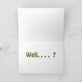 CARTE "DEUX CHÈQUES" HUMOUR / AMITIÉ (Intérieur)