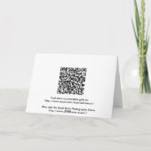 Carte Deux chevaux 50e anniversaire (Dos)