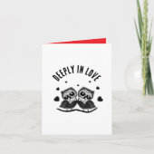 Carte Deux chouettes (Devant)