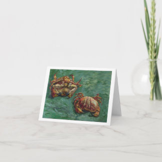 Carte Deux crabes (F606) Van Gogh Fine Art
