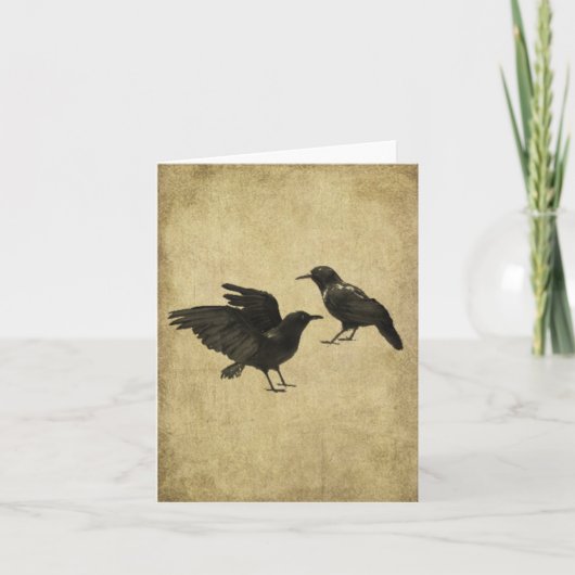 Carte Deux Crows (Devant)