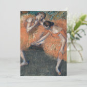 Carte Deux Danseurs | Edgar Degas (Debout devant)