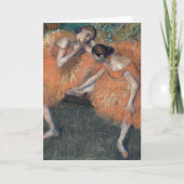 Carte Deux Danseurs | Edgar Degas (Devant)
