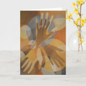 Carte Deux deviennent un (Fleur jaune)