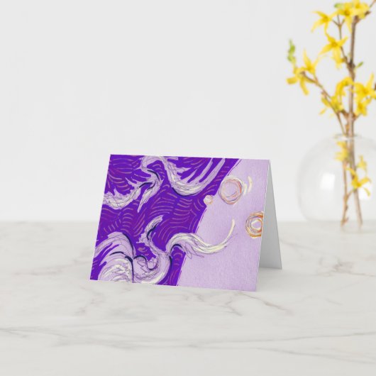 Carte Deux Dragons, Trois Soleils (Fleur jaune)