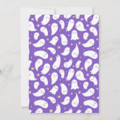 Carte Deux Éffrayantes Fille 2e fête d'Halloween (Dos)