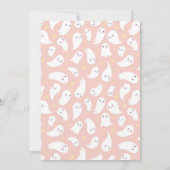 Carte Deux Éffrayantes Fille 2e fête d'Halloween (Dos)