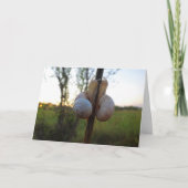 Carte Deux escargots sur une tige (Devant)