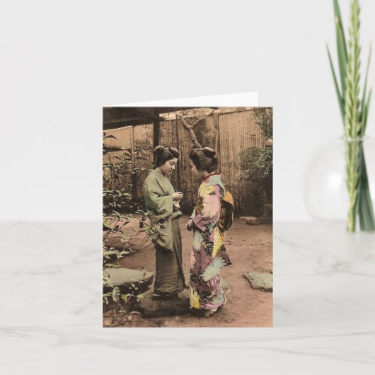 Carte Deux femmes (Devant)