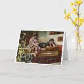 Carte Deux femmes amies à Harem (Fleur jaune)