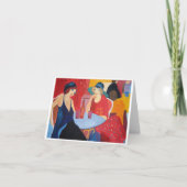 Carte Deux femmes dans un café (Devant)
