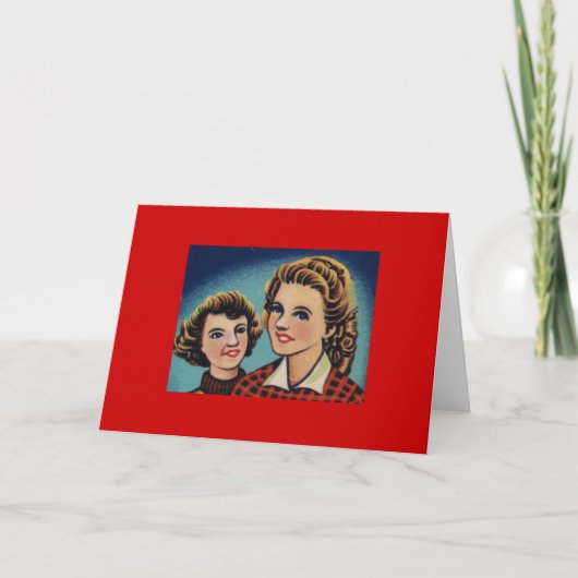 Carte Deux femmes Vintages (Devant)
