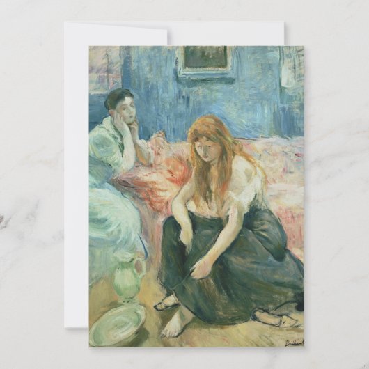 Carte Deux filles | Berthe Morisot (Devant)