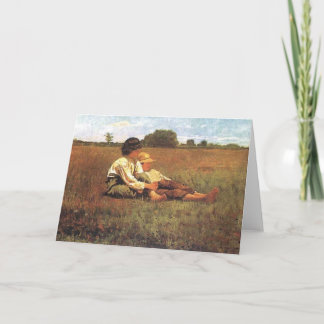 Carte Deux garçons