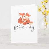 Carte Deux Gay Dads Happy Fête des pères Fox (Fleur jaune)