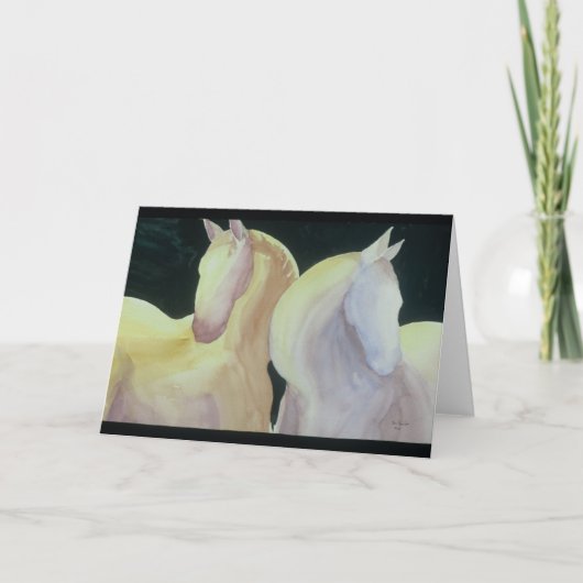 Carte Deux Greeting Card (Devant)