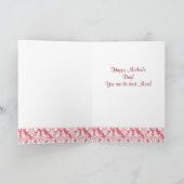 Carte Deux Labradors Jaunes et maman (Intérieur)