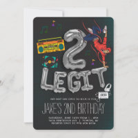 Deux Legit to Quit Fête d’anniversaire des Hip hop