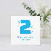 Carte Deux mamans (Debout devant)