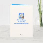 Carte Deux Mignons Chatons Se Portent Bien (Dos)