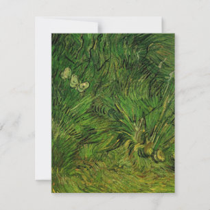 Carte Deux papillons blancs par Vincent van Gogh