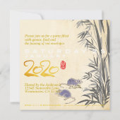 Carte Deux Rats Bambou Nouvel An Vietnamien 2020 SFC (Dos)