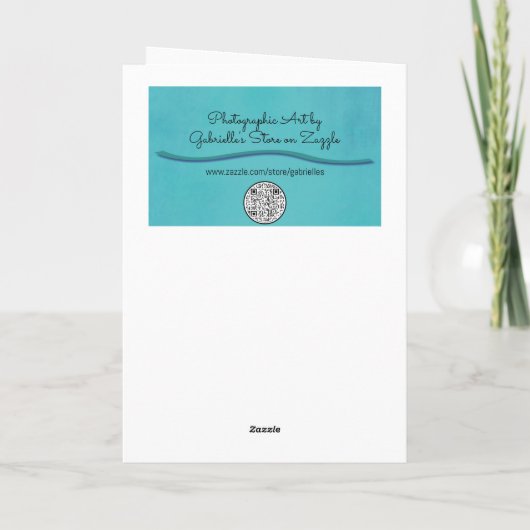 Carte Deux roses rouges s'aiment ensemble (Dos)