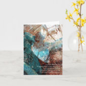 Carte Deux soeurs bénédiction de la lumière et de l'amou (Fleur jaune)