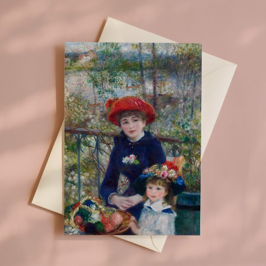 Carte Deux Soeurs (En Terrasse) | Renoir