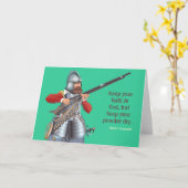 Carte Deuxième salutation d'amendement (Fleur jaune)