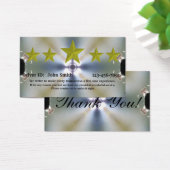 Carte d'évaluation 5 étoiles pour conducteur profe (Bureau)