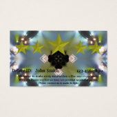Carte d'évaluation 5 étoiles pour conducteur profe (Devant)