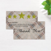 Carte d'évaluation cinq étoiles multiplateforme (Bureau)