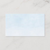 Carte d'évaluation du Baby shower des ballons élép (Dos)