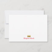 Carte d'évangélisation (Dos)