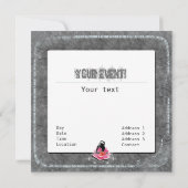 Carte d'éveil - accueil, invitation (Dos)