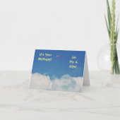 CARTE "DEVENIR UN HUMOUR D'ANNIVERSAIRE PLUS ÂGÉ, ALLEZ  (Devant)