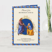 CARTE D'ÉVÊQUE (Devant)