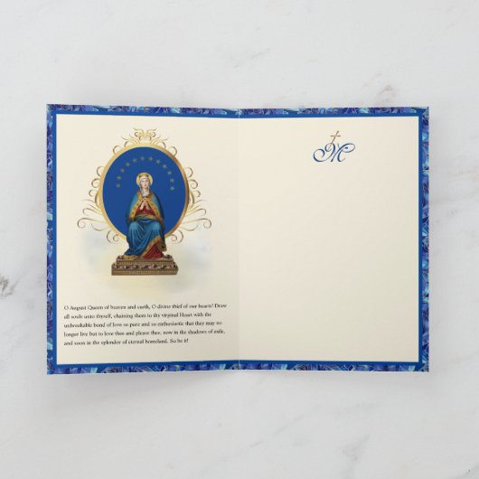 CARTE D'ÉVÊQUE (Intérieur)