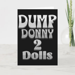 Carte Déverser Donny 2 Poupées Deux Poupées Trump Tarifs