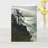 Carte Devil's Punchbowl State Park, Newport, Oregon (Fleur jaune)