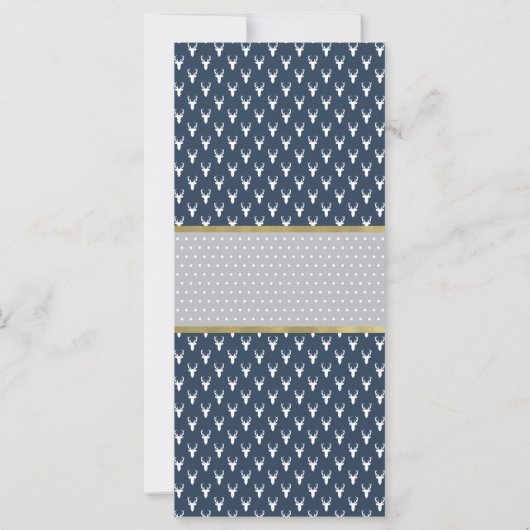 Carte Devine Que Bébé Nourriture Jeu, Baby shower, Cerf (Dos)