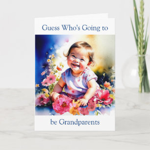 Carte Devine qui va être grand-parents