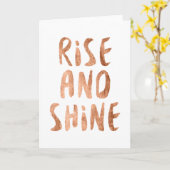 Carte Devis d'alimentation I (Fleur jaune)