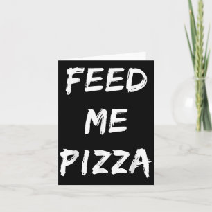 Carte Devis de pizza de Feed Me
