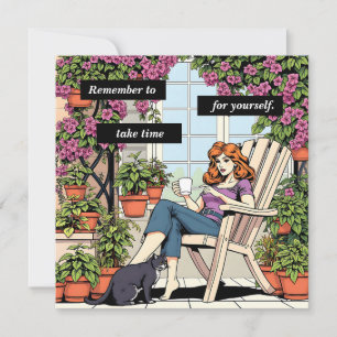 Carte Devis inspirant Prenez le temps de vous-même