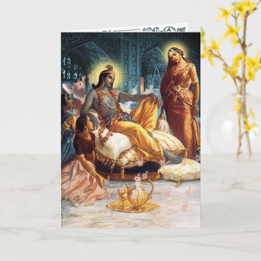 Carte Dévotion - Carte, Salutation, Note (Fleur jaune)